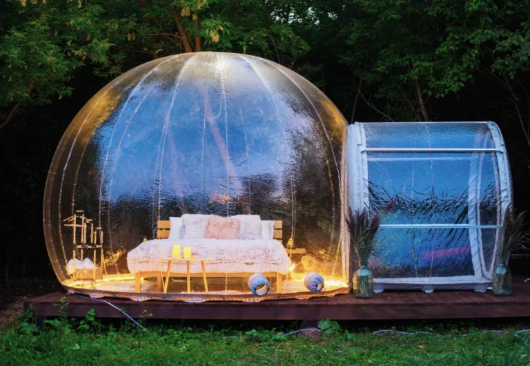 Dive into the World of Glamorous Camping with a Bubble Tent